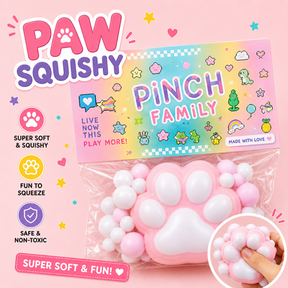Pinch Cat Paw Squishy Mini