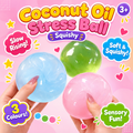 Coconut Oil Stress Ball Squishy