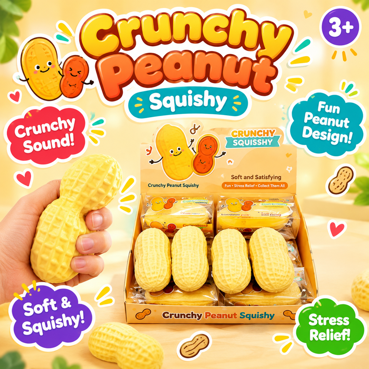 Crunchy Peanut Squishy