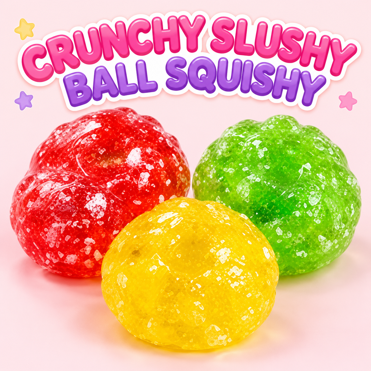 Crunchy Slushy Ball Squishy