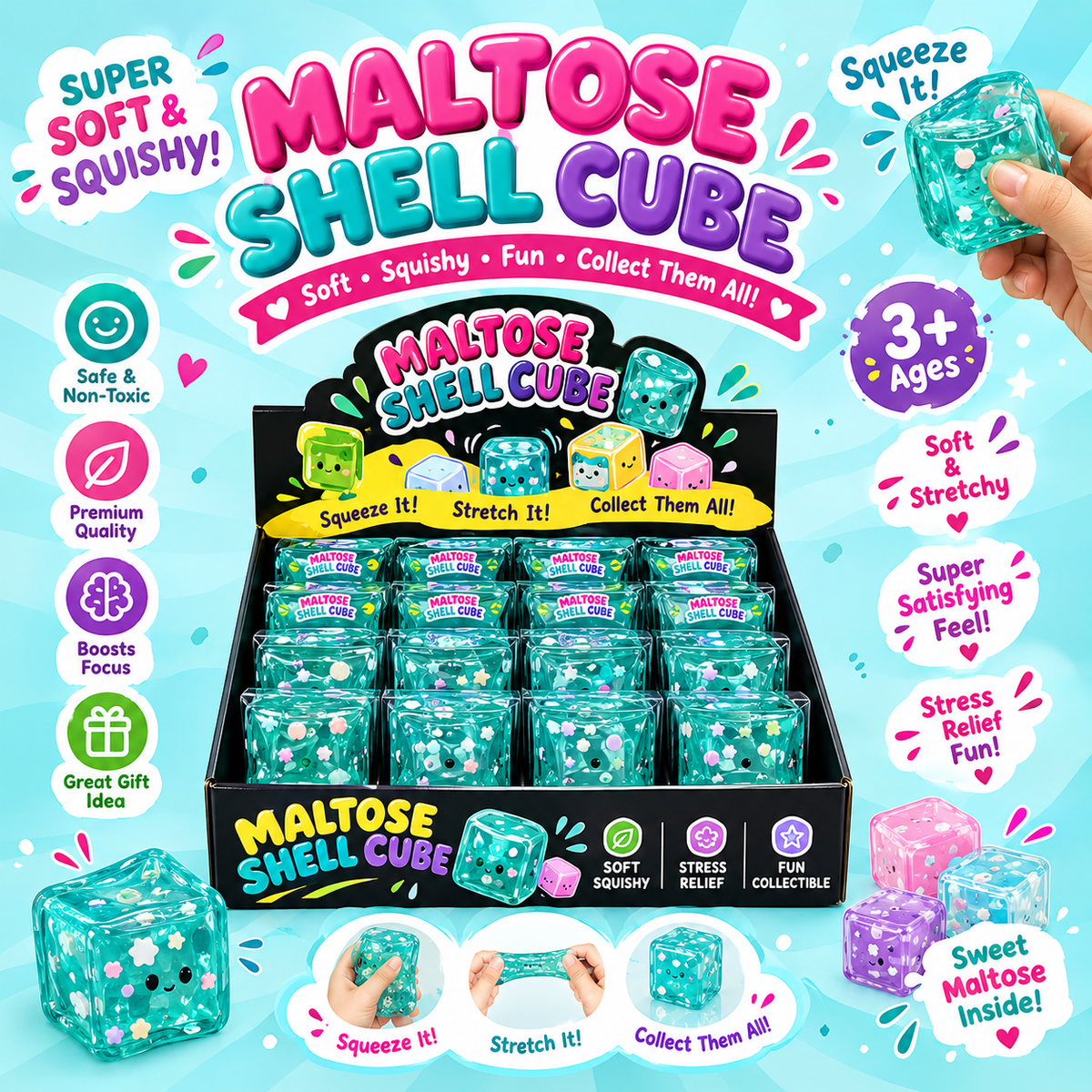 Shell Cube (individually Boxed)