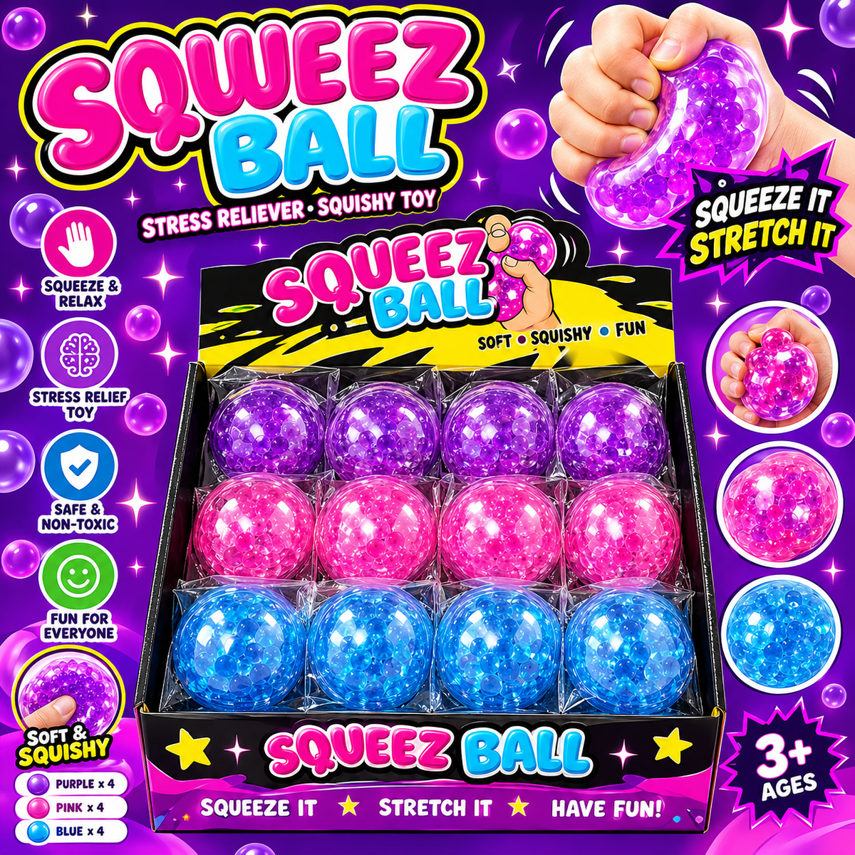 Glitter Ball (individually Boxed)