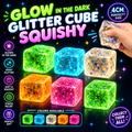 Maltose Glow In Dark Glitter Cube