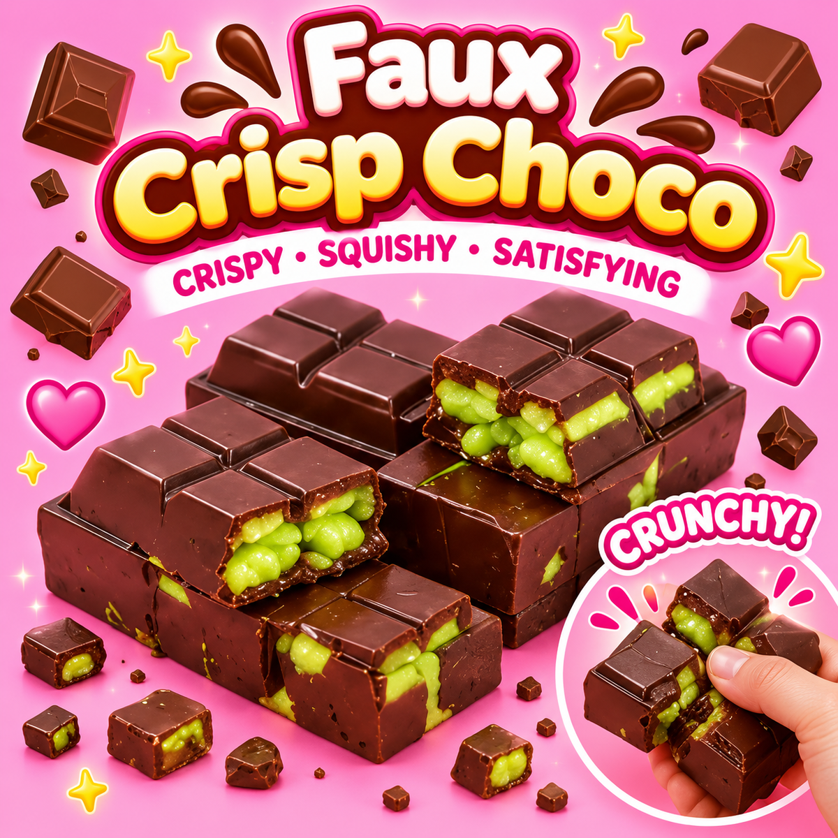Faux Crisp Choco Crunchy Squishy