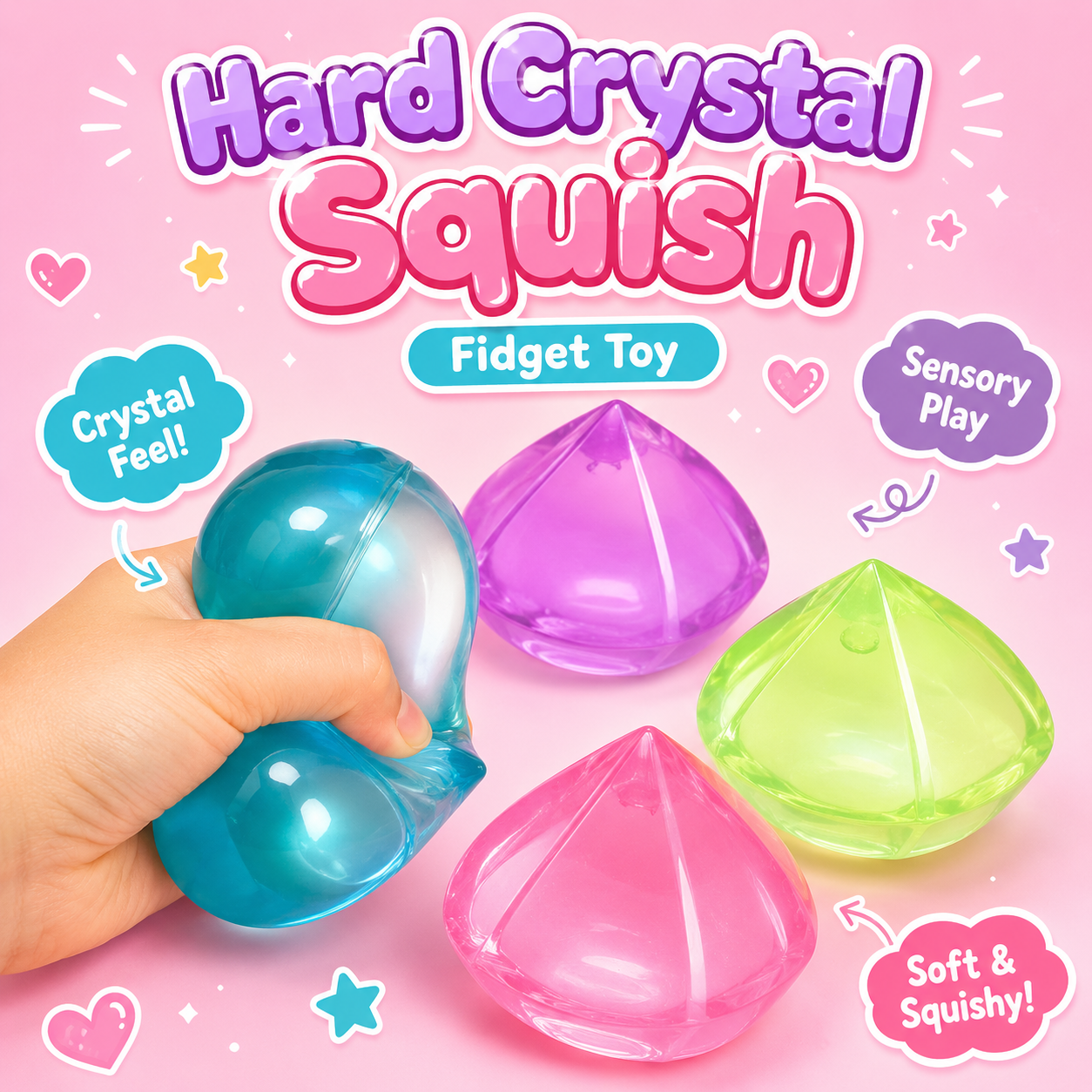 Crystal Hard Squishy