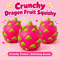 Crunchy Dragon Fruit Squishy