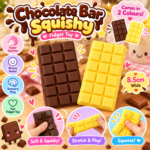 Chocolate Bar Squishy Slow Rising
