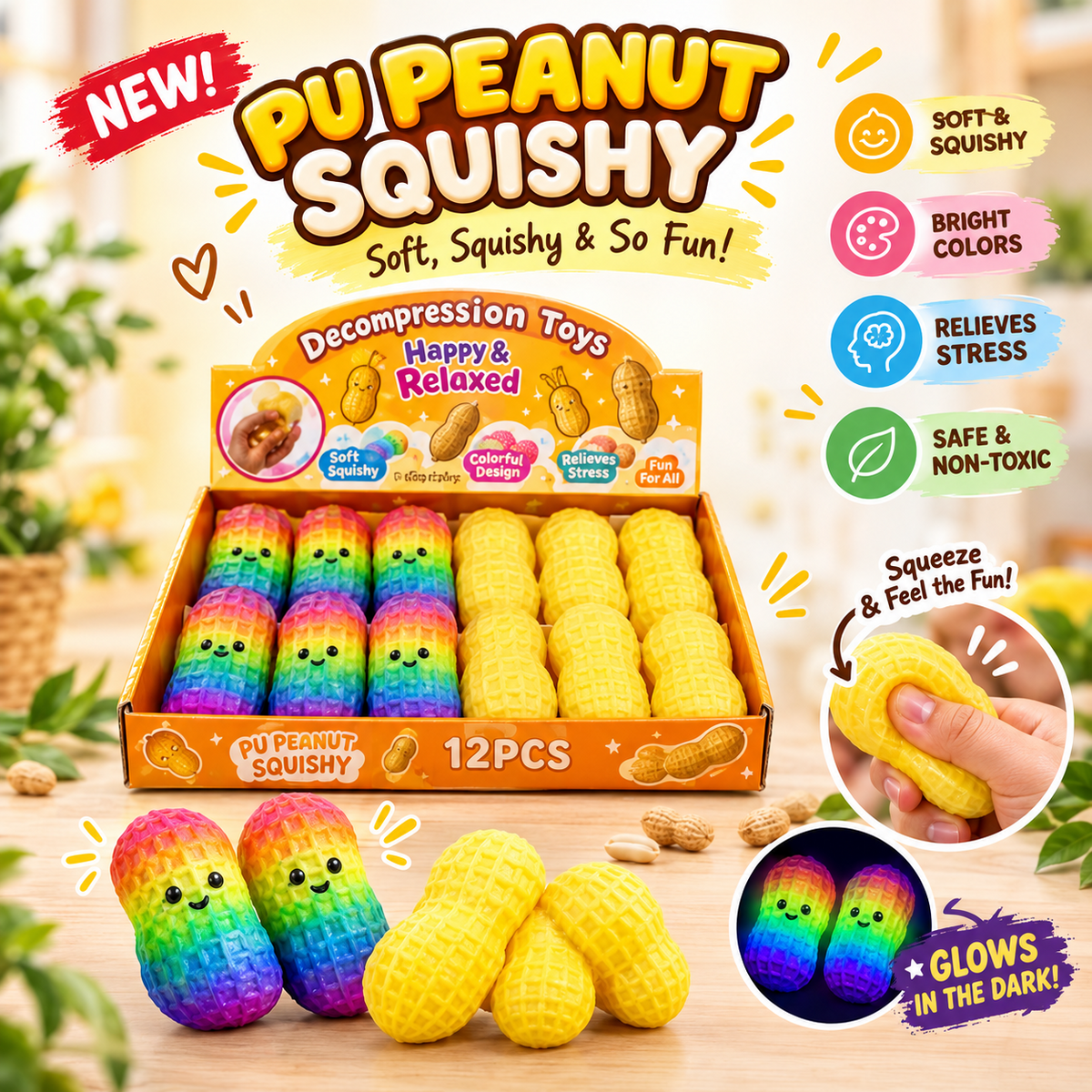 PU Peanut With Face