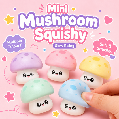 Mini Foam Mushroom