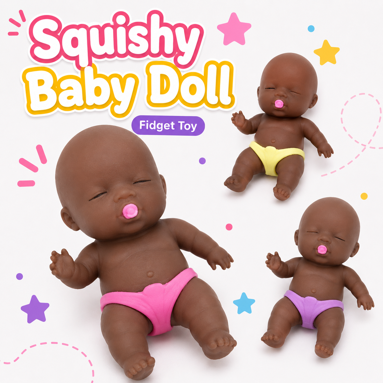 Squishy Baby Doll Fidget Toy