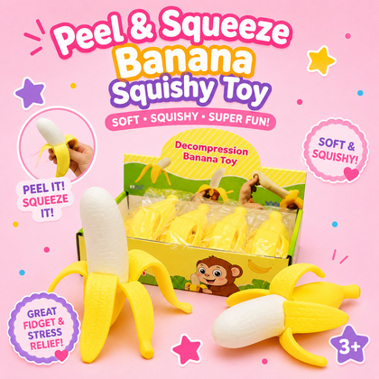 Banana Squishy Toy