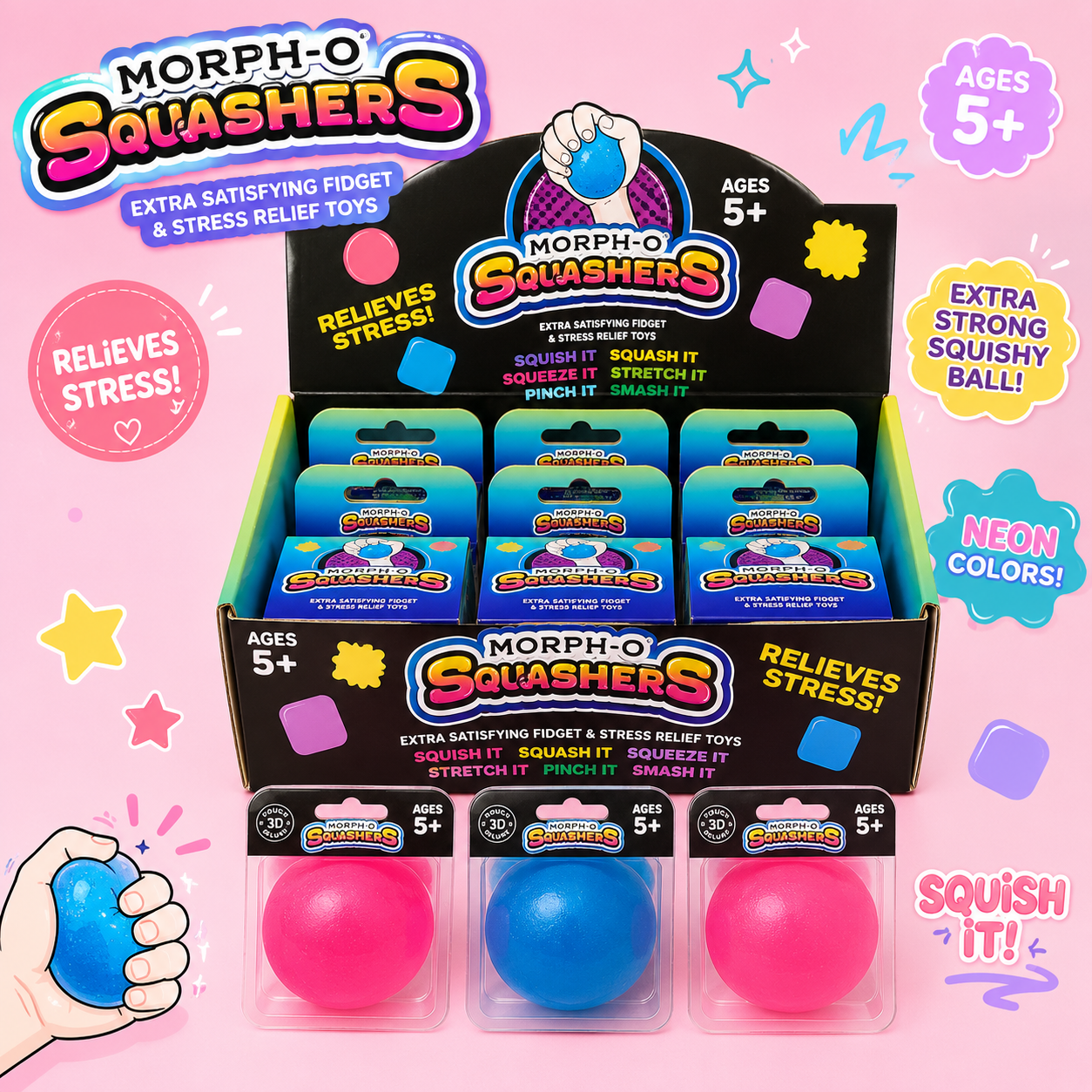 Morph-O Squashers Stress Ball