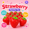 Strawberry Squishy Toy