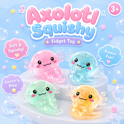 Axolotl Squishy Fidget Toy