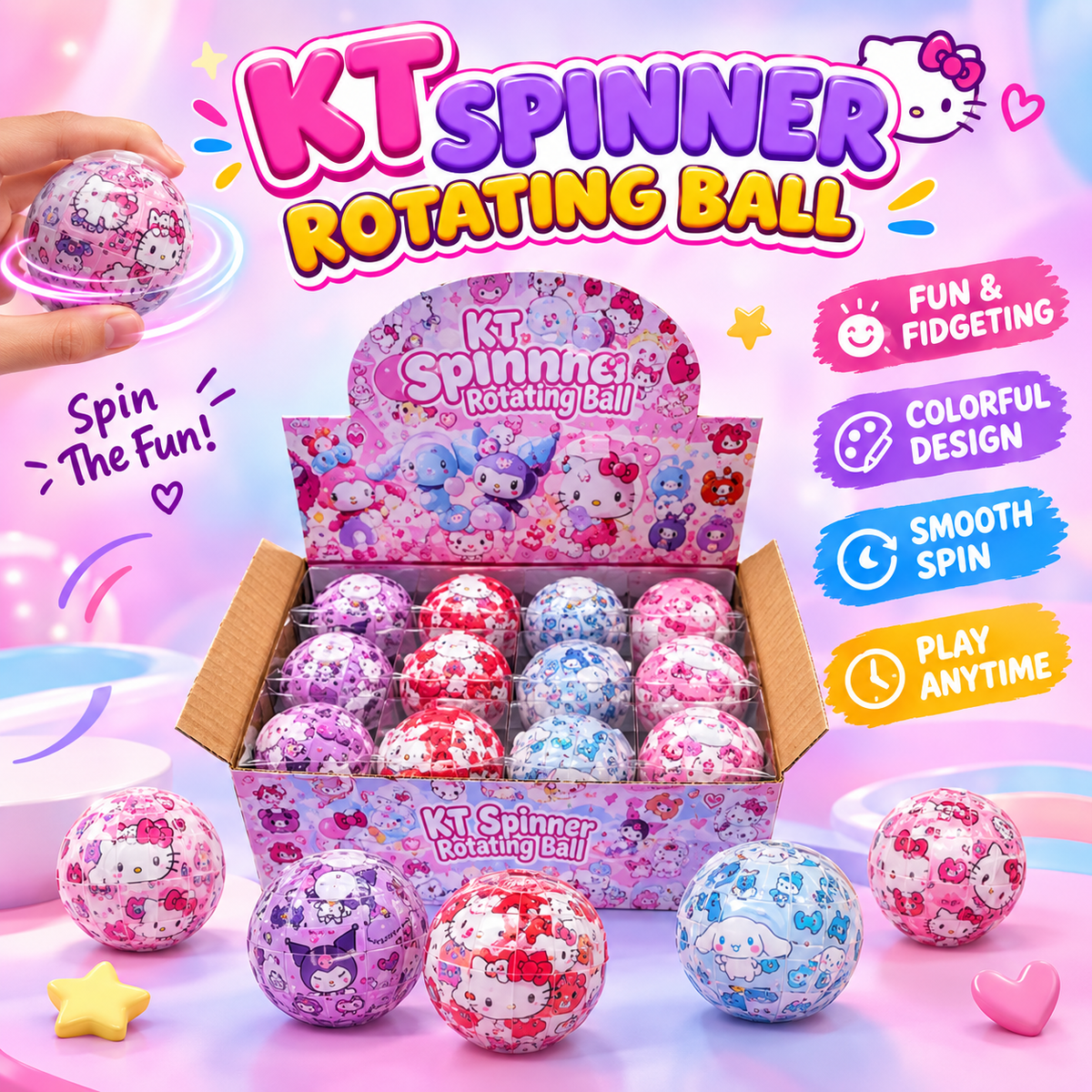 KT Spinner Rotating Ball