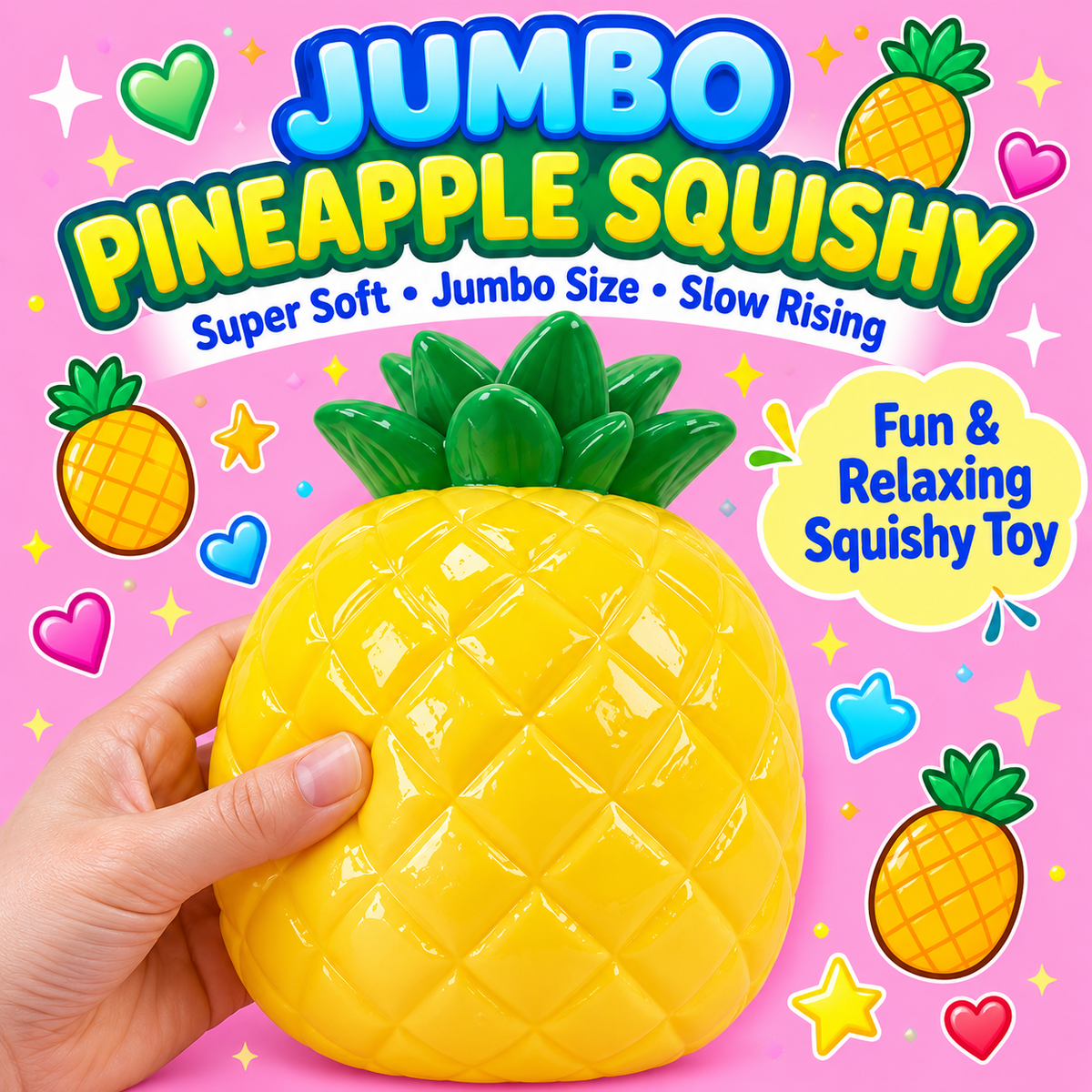 Jumbo Pineapple Squishy