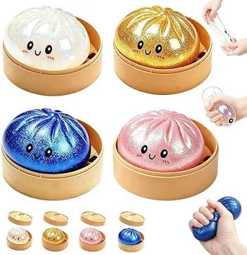 Glitter Dumpling Squishy